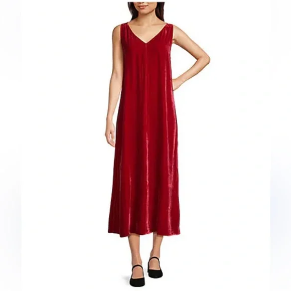 small midi dress Women's Quiet Elegance Ruffle Tiered Midi Dress in Almond